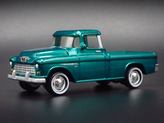 1955 55 CHEVY CHEVROLET CAMEO PICKUP TRUCK 1:64 SCALE DIORAMA DIECAST MODEL CAR