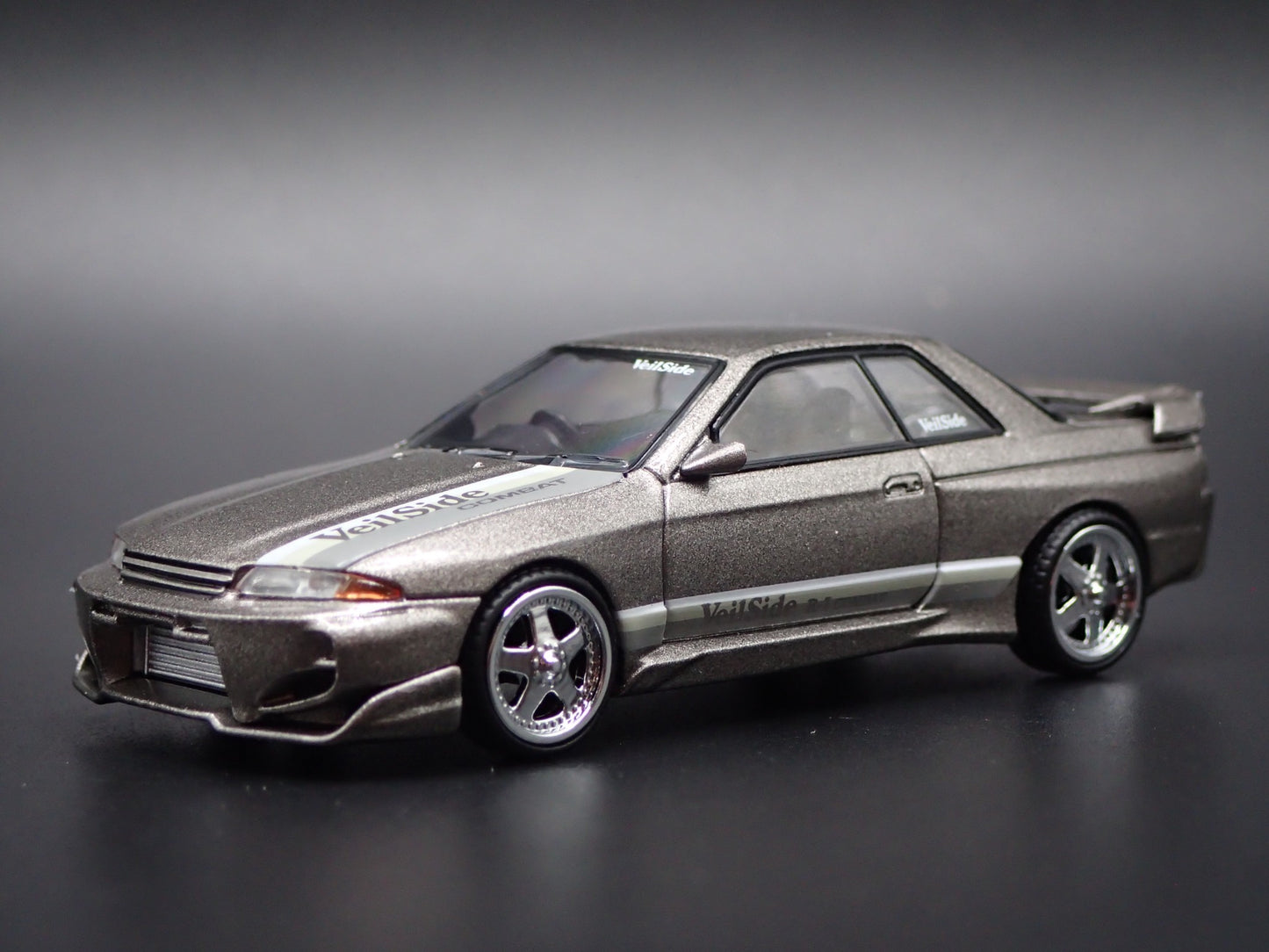 1989-1994 NISSAN SKYLINE GTR R32 VEILSIDE COMBAT C1 1:64 SCALE DIECAST MODEL CAR