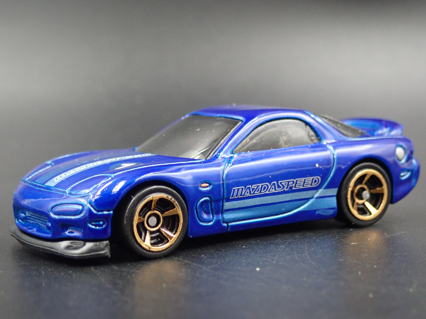 1992-2002 MAZDA RX7 JDM BLUE 1:64 SCALE COLLECTIBLE DIORAMA DIECAST MODEL CAR