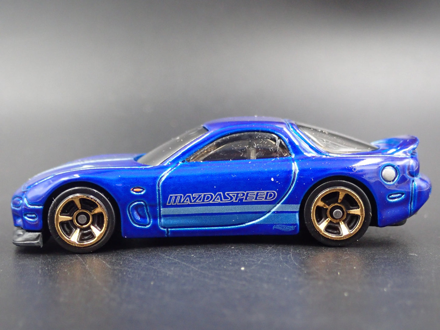 1992-2002 MAZDA RX7 JDM BLUE 1:64 SCALE COLLECTIBLE DIORAMA DIECAST MODEL CAR