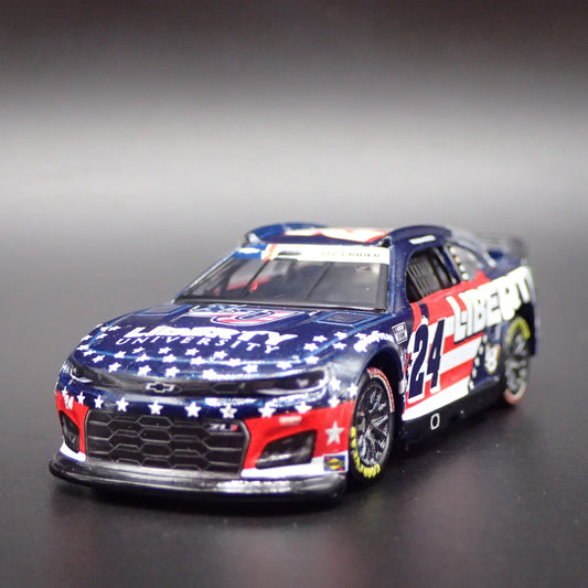 2022 CHEVY CAMARO ZL1 #24 WILLIAM BYRON LIBERTY U NASCAR SALUTES 1:64 MODEL CAR