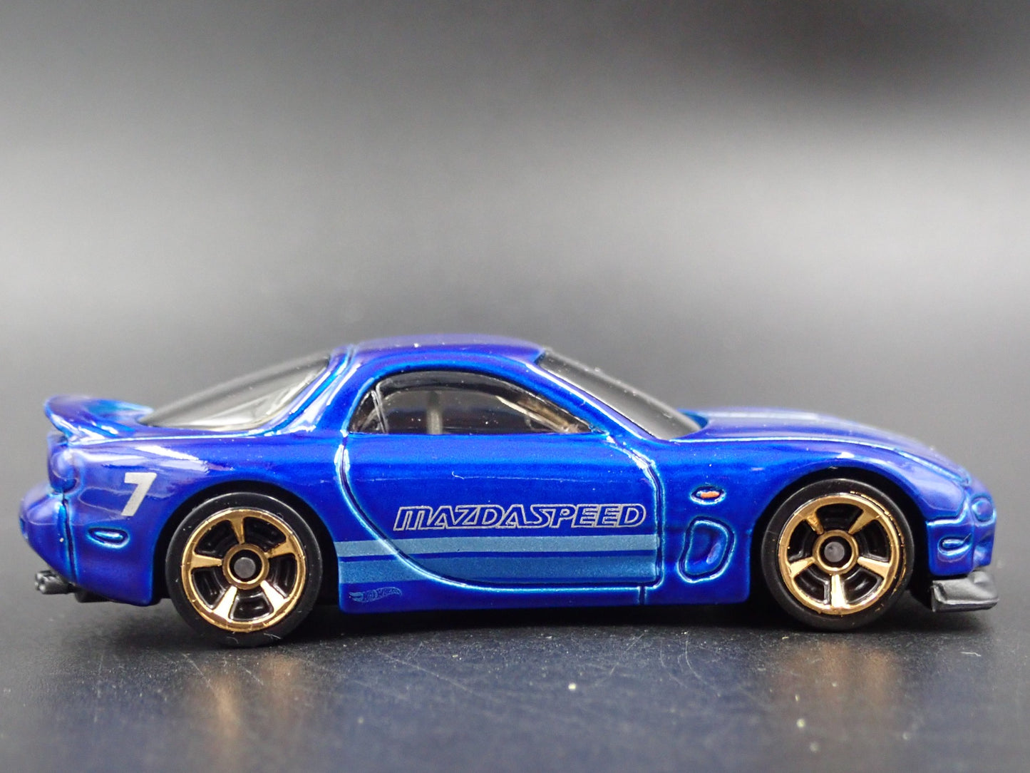1992-2002 MAZDA RX7 JDM BLUE 1:64 SCALE COLLECTIBLE DIORAMA DIECAST MODEL CAR