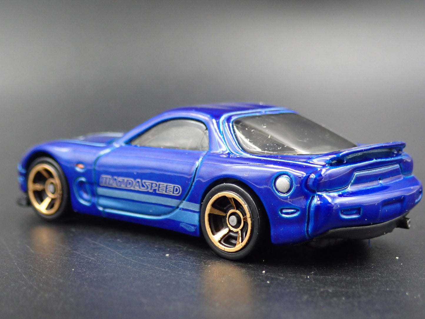 1992-2002 MAZDA RX7 JDM BLUE 1:64 SCALE COLLECTIBLE DIORAMA DIECAST MODEL CAR