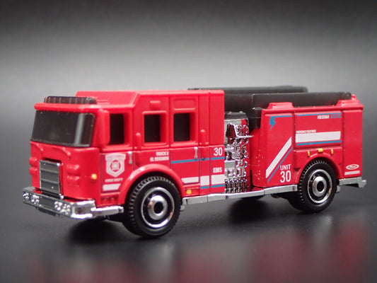 PIERCE VOLTERRA EV FIRE ENGINE TRUCK 1:64 MB SCALE COLLECTIBLE DIECAST MODEL CAR