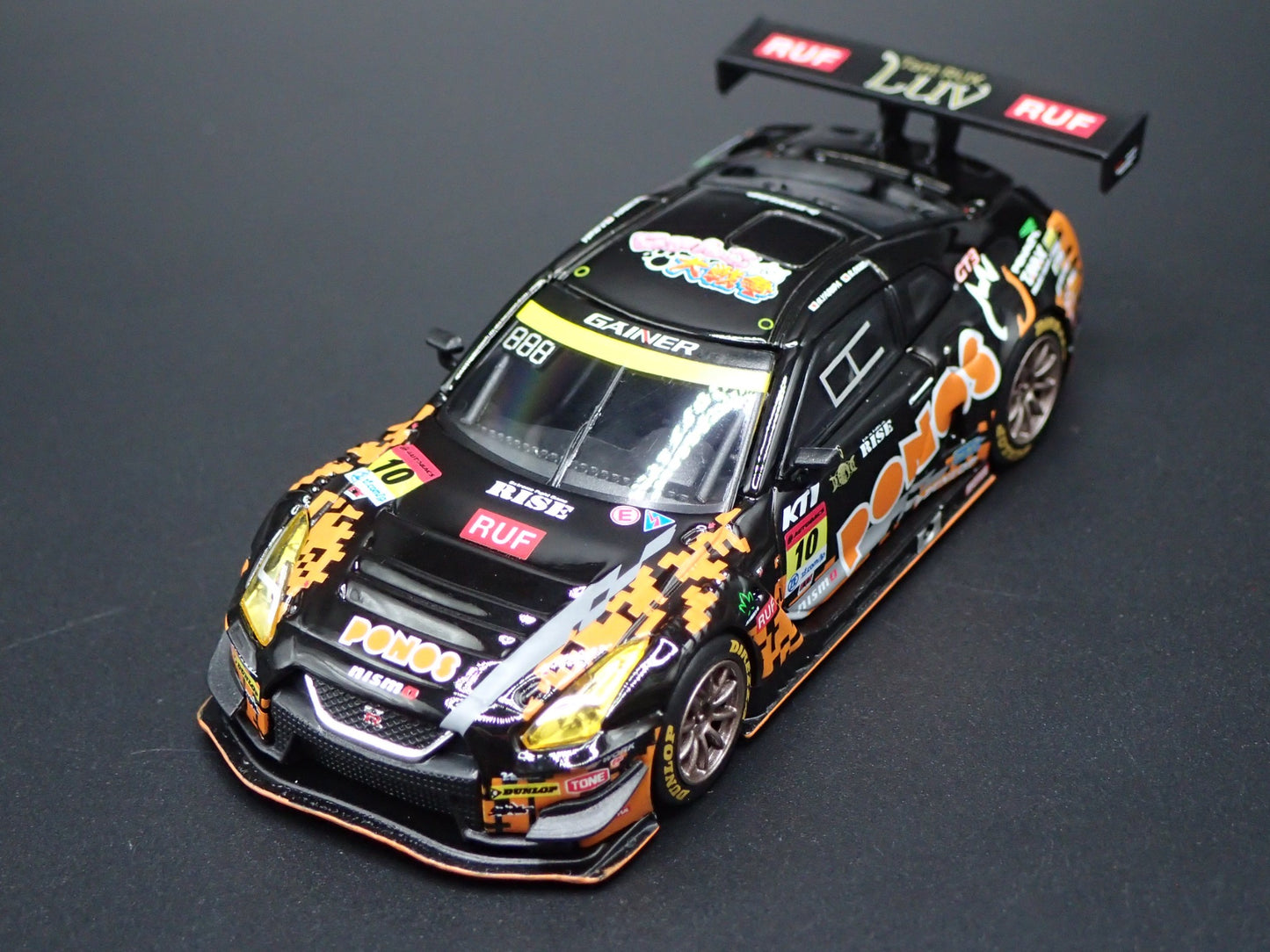 NISSAN GTR R35 NISMO GT3 #10 PONOS GAINER RACING 1:64 SCALE DIECAST MODEL CAR