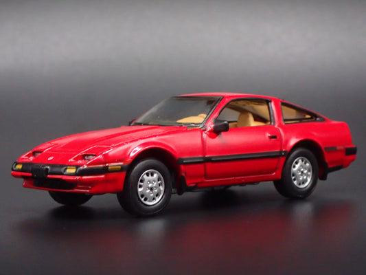 1983-1989 NISSAN 300ZX RED 1:64 SCALE COLLECTIBLE DIORAMA DIECAST MODEL CAR