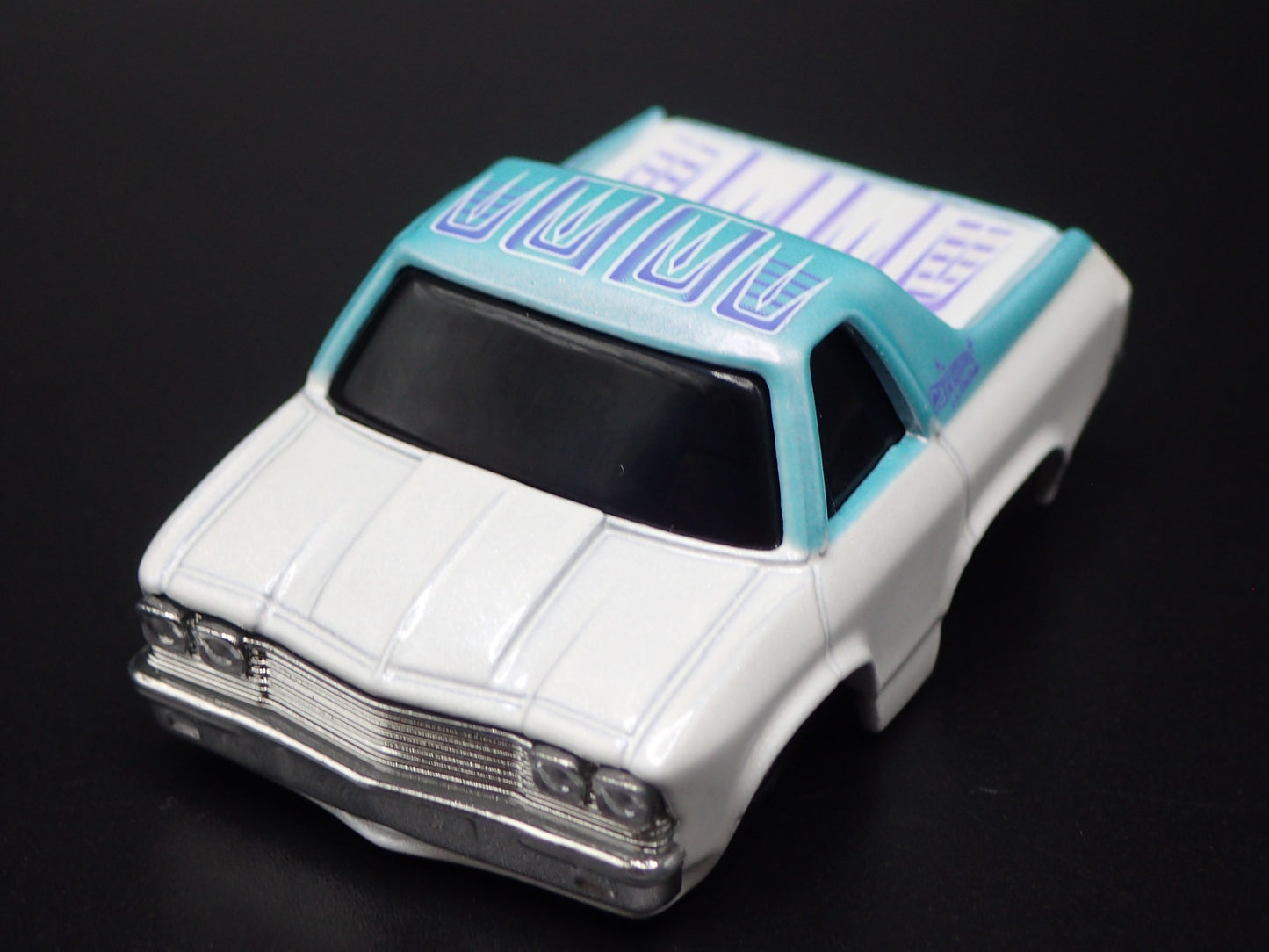 1968 68 CHEVY CHEVROLET EL CAMINO TUNED WHITE 1:64 SCALE DIECAST MODEL CAR