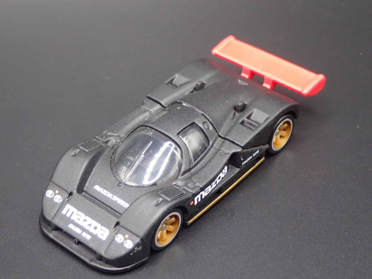MAZDA 787B RACING CAR BLACK 1:64 SCALE COLLECTIBLE DIORAMA DIECAST MODEL CAR
