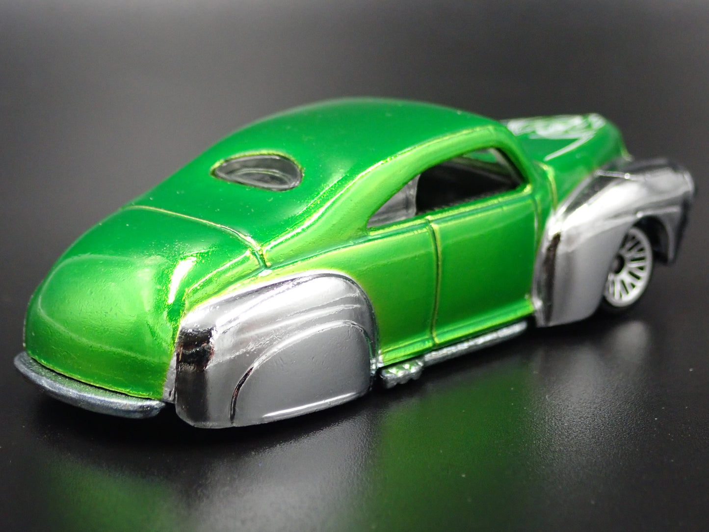 1941 41 FORD TAIL DRAGGER CUSTOM HOT ROD 1:64 SCALE DIORAMA DIECAST MODEL CAR
