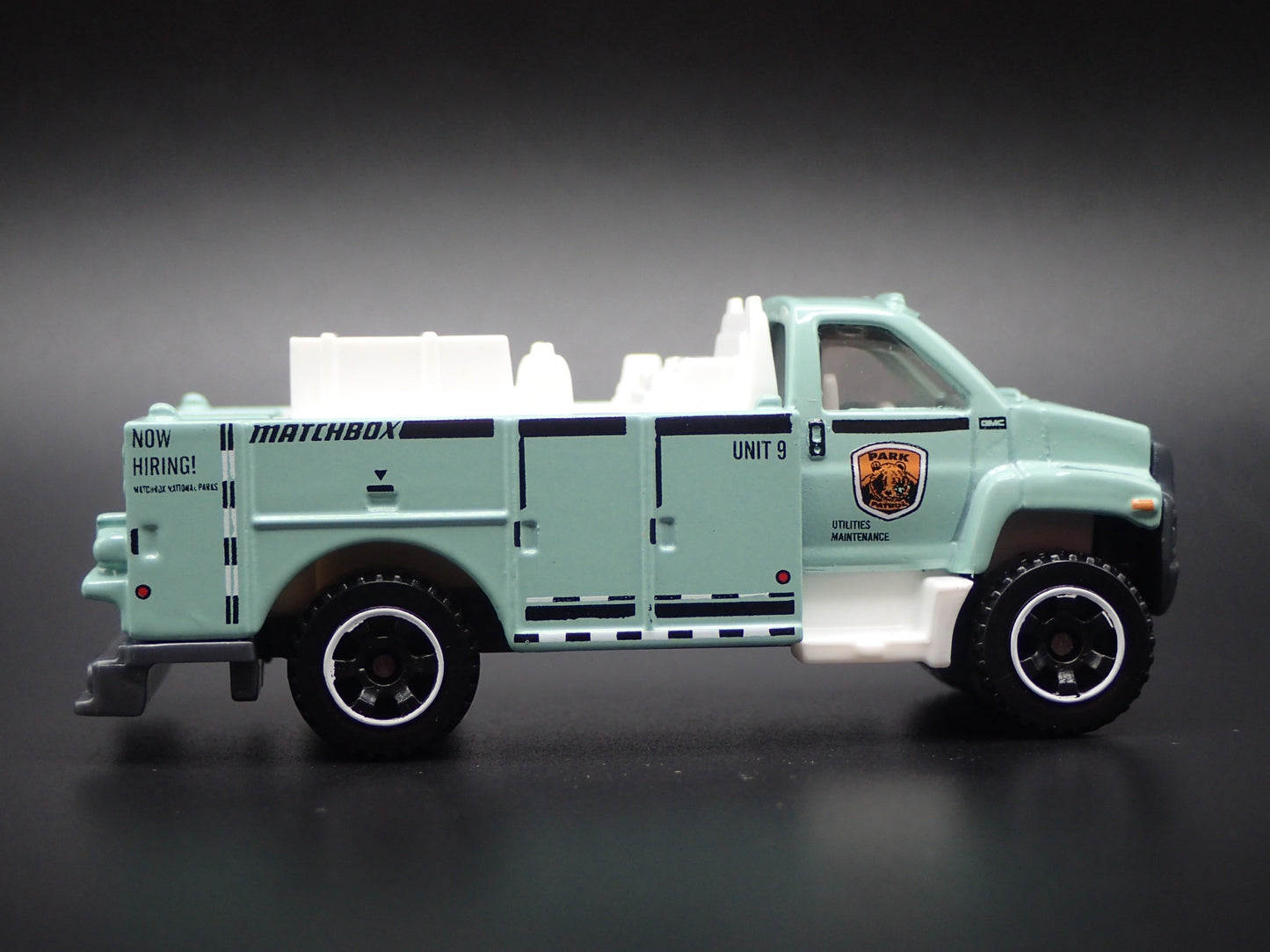 GMC 3500 UTILITY TRUCK PARK RANGER PATROL 1:64 MB SCALE DIECAST MODEL CAR
