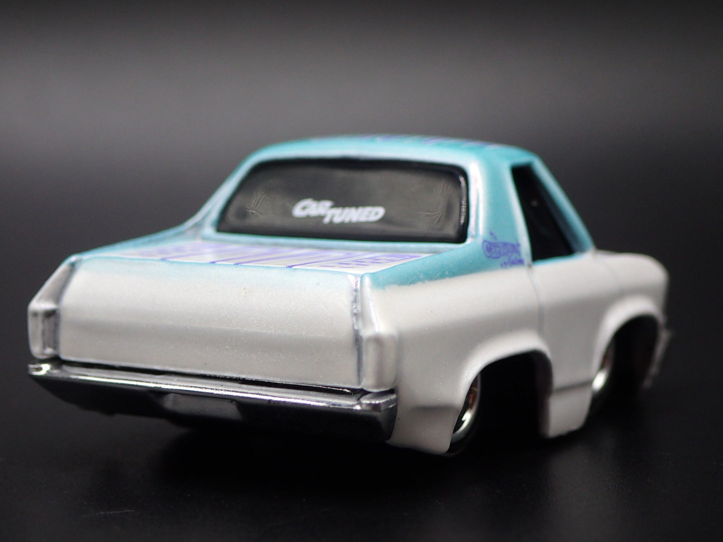 1968 68 CHEVY CHEVROLET EL CAMINO TUNED WHITE 1:64 SCALE DIECAST MODEL CAR