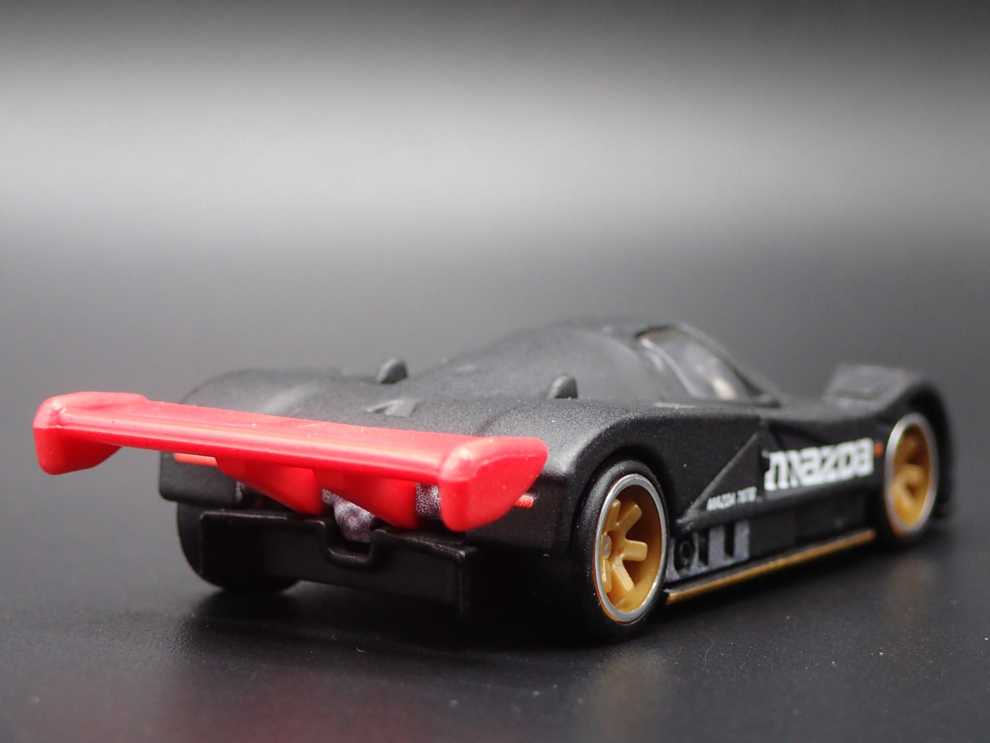 MAZDA 787B RACING CAR BLACK 1:64 SCALE COLLECTIBLE DIORAMA DIECAST MODEL CAR