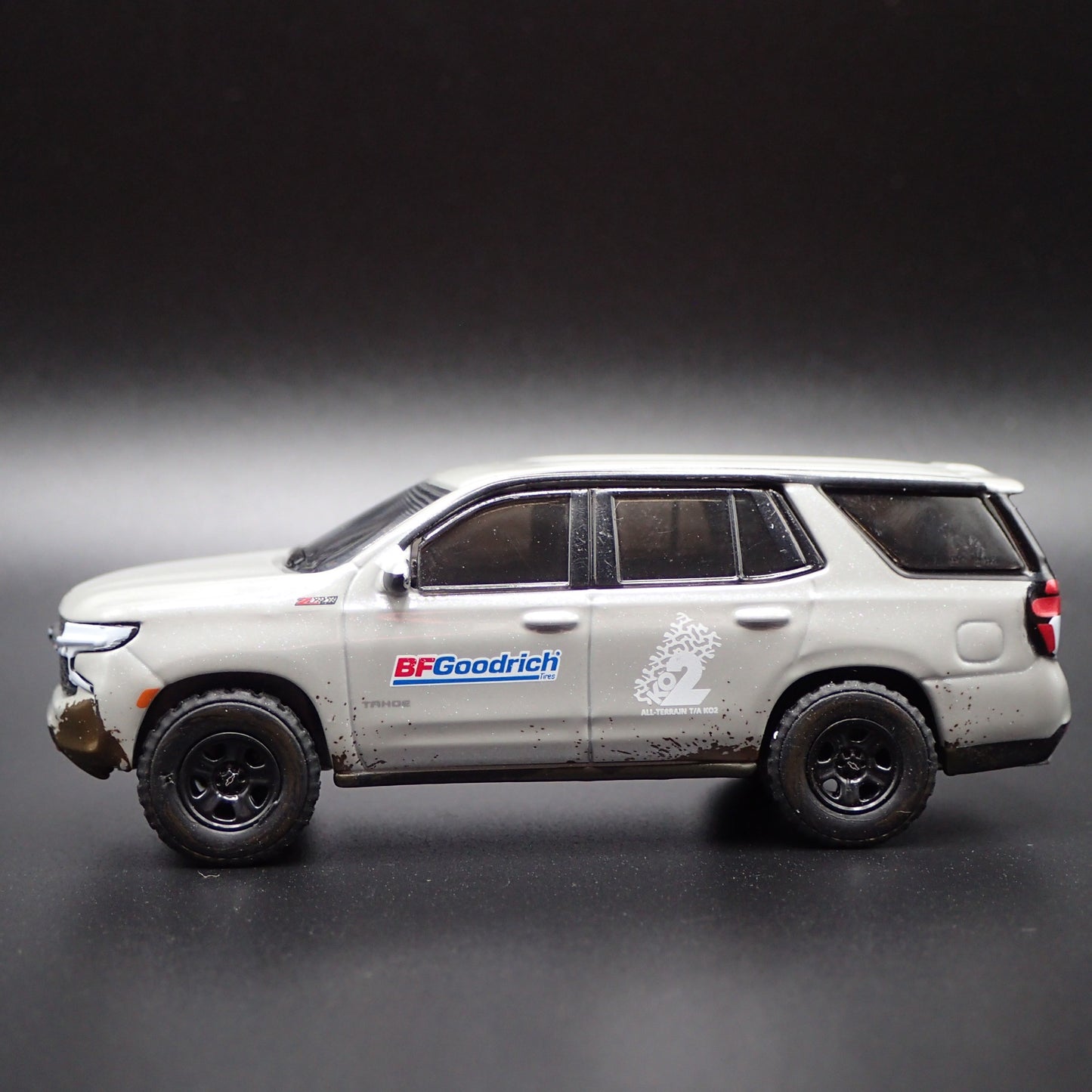 2021-2025 CHEVY CHEVROLET TAHOE Z71 SUV BFGOODRICH 1:64 SCALE DIECAST MODEL CAR