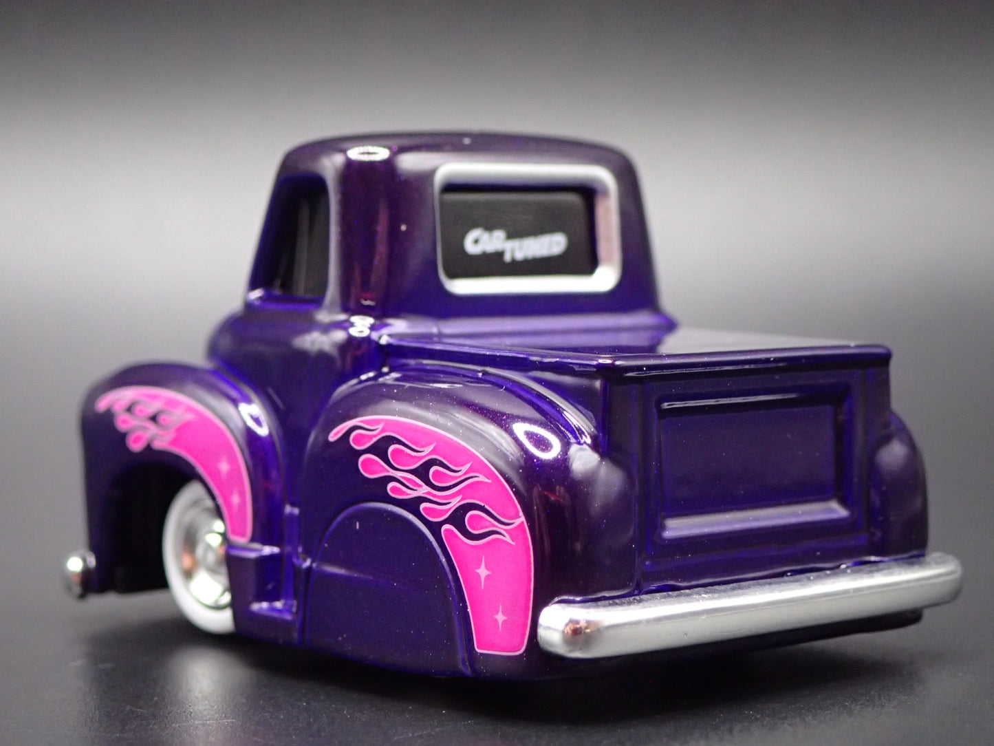 1953 53 CHEVY CHEVROLET PICKUP TRUCK TUNED PURPLE 1:64 SCALE DIECAST MODEL CAR