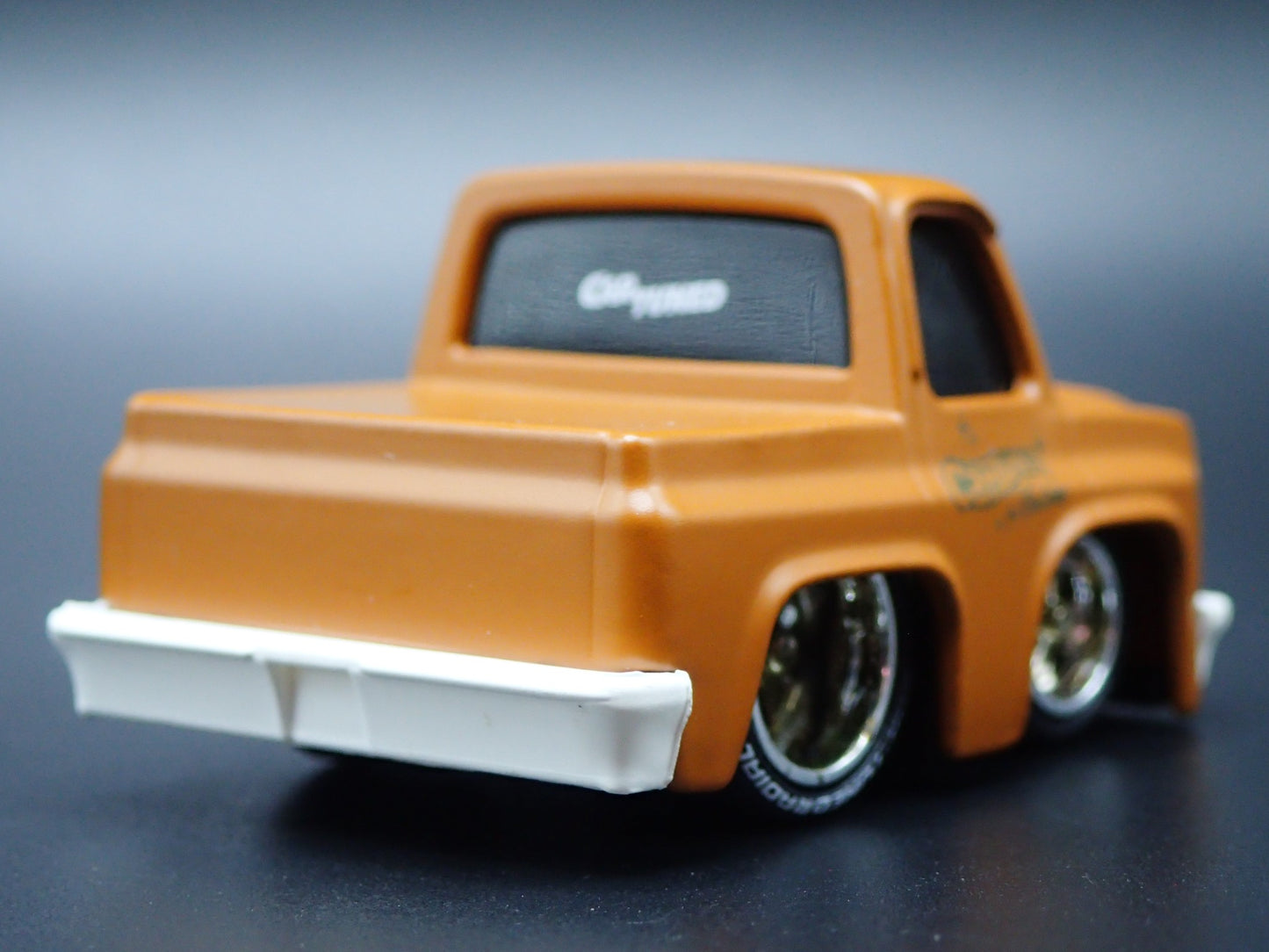 1987 CHEVY CHEVROLET C10 PICKUP TRUCK TUNED BROWN  1/64 SCALE DIECAST MODEL CAR