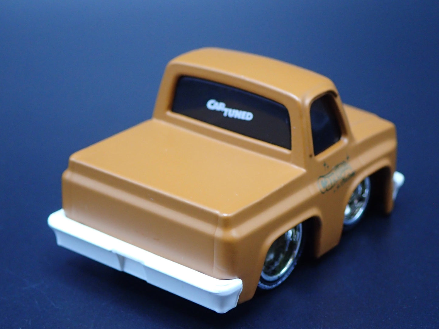 1987 CHEVY CHEVROLET C10 PICKUP TRUCK TUNED BROWN  1/64 SCALE DIECAST MODEL CAR