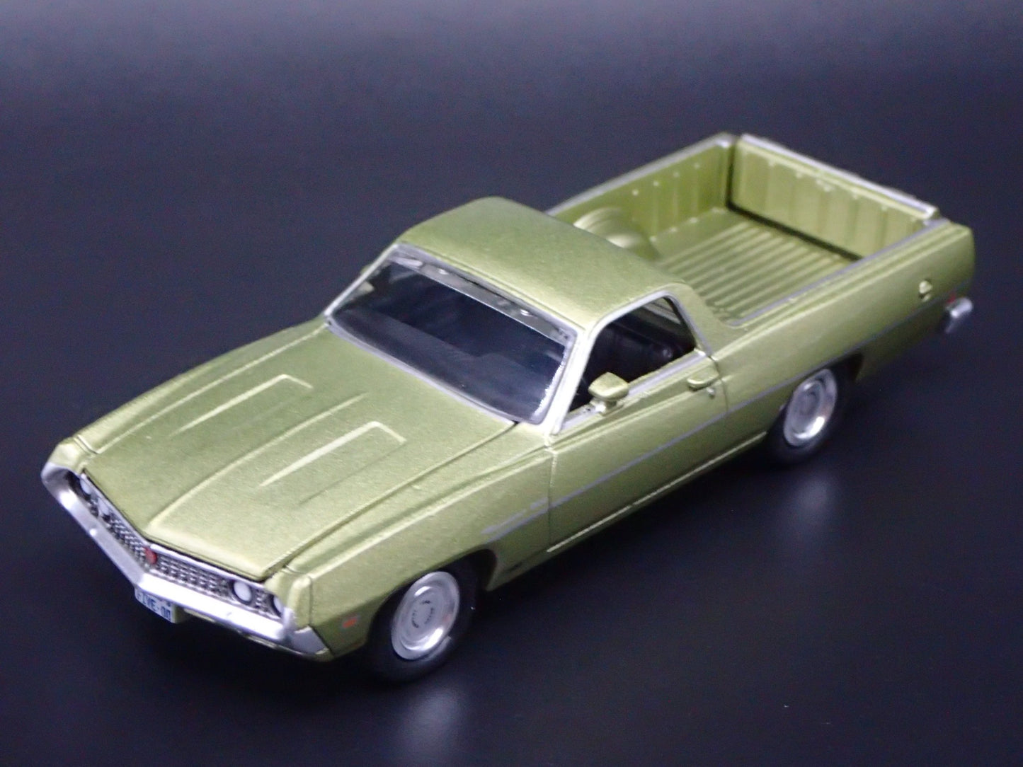 1970 70 FORD RANCHERO 500 PICKUP TRUCK GREEN 1:64 SCALE DIECAST MODEL CAR