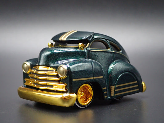 1947 47 CHEVY CHEVROLET FLEETLINE LOWRIDER TUNED 1:64 SCALE DIECAST MODEL CAR