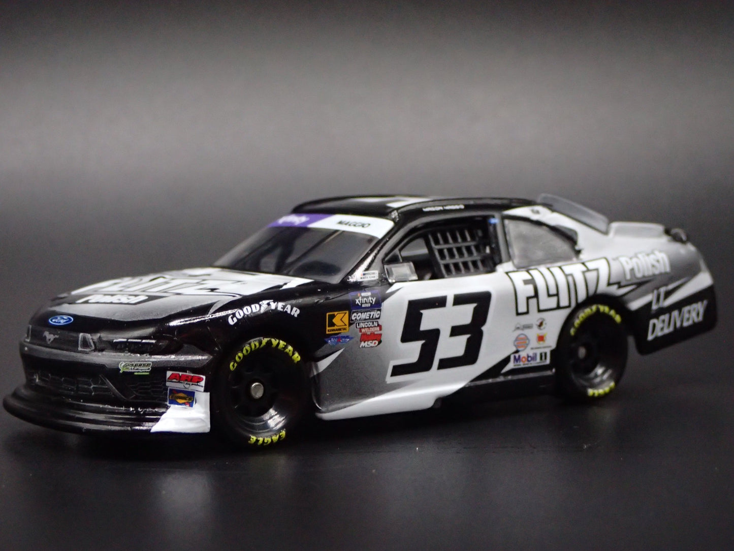 2025 25 FORD MUSTANG #53 MASON MAGGIO FLITZ POLISH NASCAR 1:64 SCALE DIECAST CAR