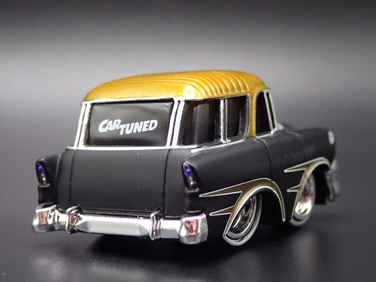 1956 56 CHEVY CHEVROLET NOMAD WAGON TUNED 1:64 SCALE DIORAMA DIECAST MODEL CAR