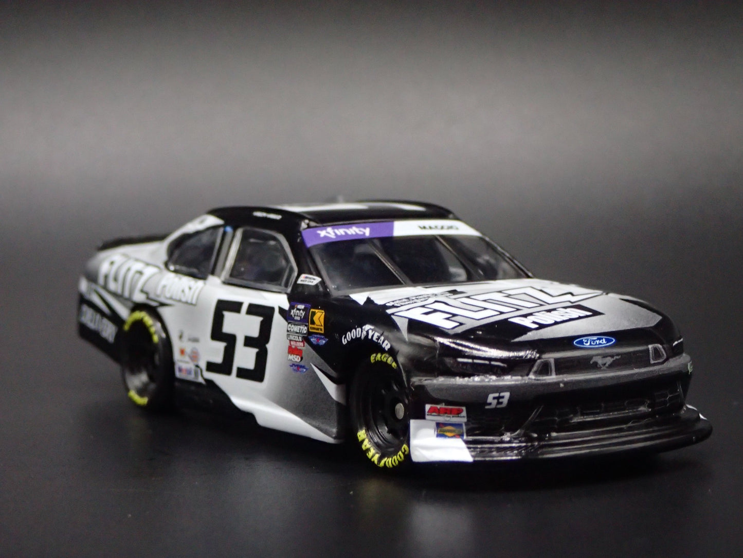 2025 25 FORD MUSTANG #53 MASON MAGGIO FLITZ POLISH NASCAR 1:64 SCALE DIECAST CAR
