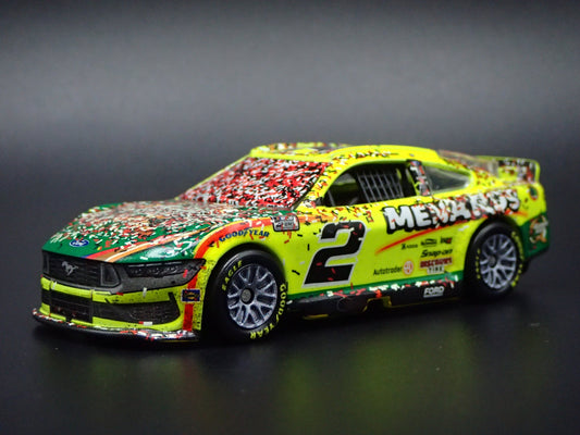 2025 25 FORD MUSTANG #2 AUSTIN CINDRIC MENARDS WIN NASCAR 1:64 SCALE DIECAST CAR