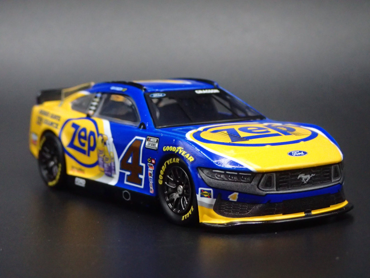 2025 25 FORD MUSTANG #4 NOAH GRAGSON ZEP NASCAR 1:64 SCALE DIECAST MODEL CAR