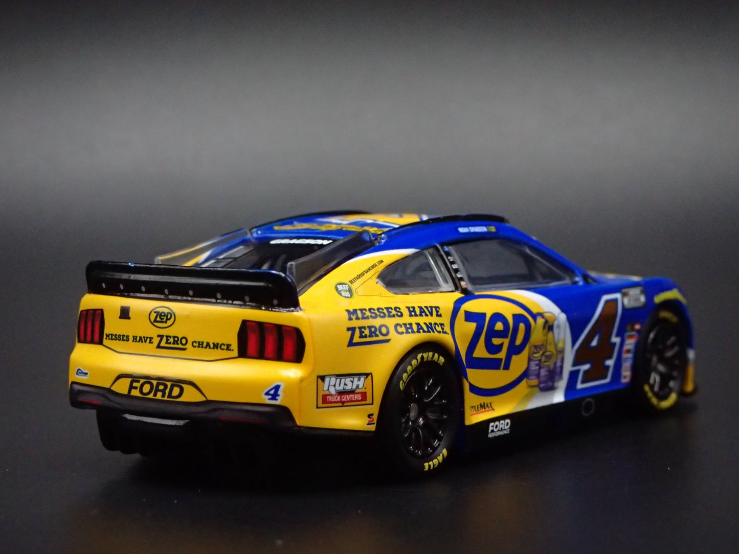2025 25 FORD MUSTANG #4 NOAH GRAGSON ZEP NASCAR 1:64 SCALE DIECAST MODEL CAR