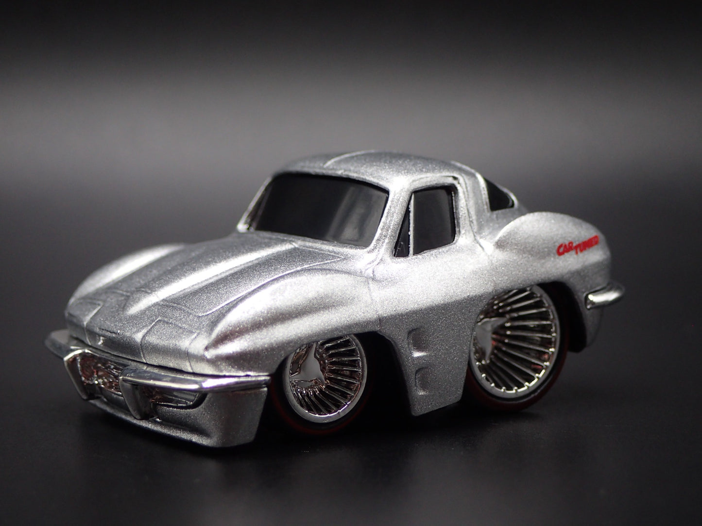 1963 63 CHEVY CHEVROLET CORVETTE SPLIT WINDOW TUNED 1/64 SCALE DIECAST MODEL CAR