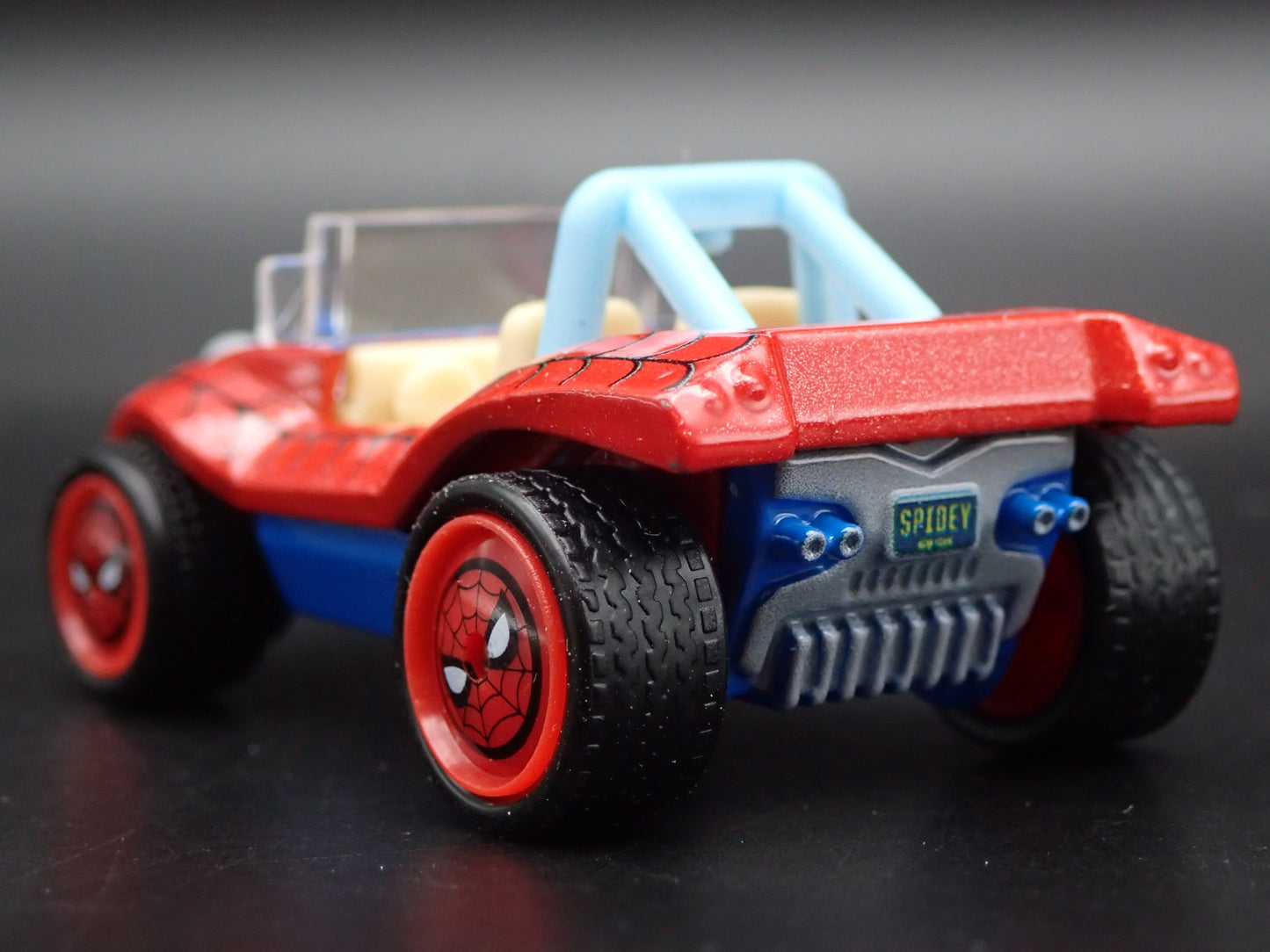 1965-1971 VW VOLKSWAGEN MEYERS MANX BUGGY SPIDERMAN 1:64 SCALE DIECAST MODEL CAR