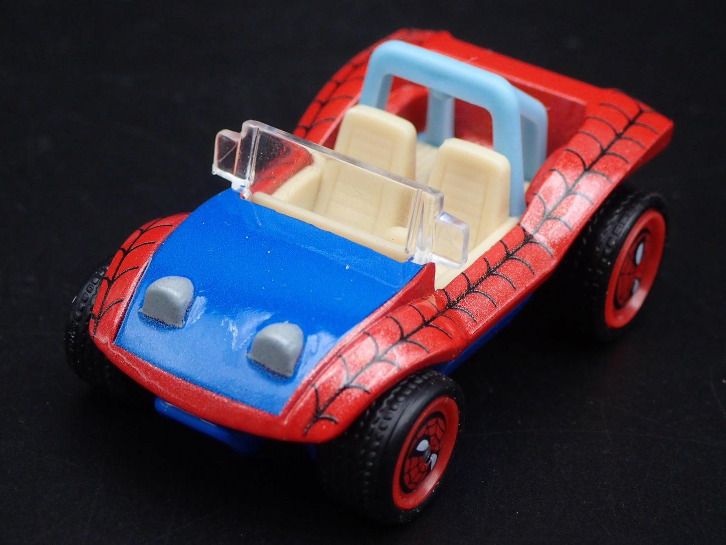 1965-1971 VW VOLKSWAGEN MEYERS MANX BUGGY SPIDERMAN 1:64 SCALE DIECAST MODEL CAR