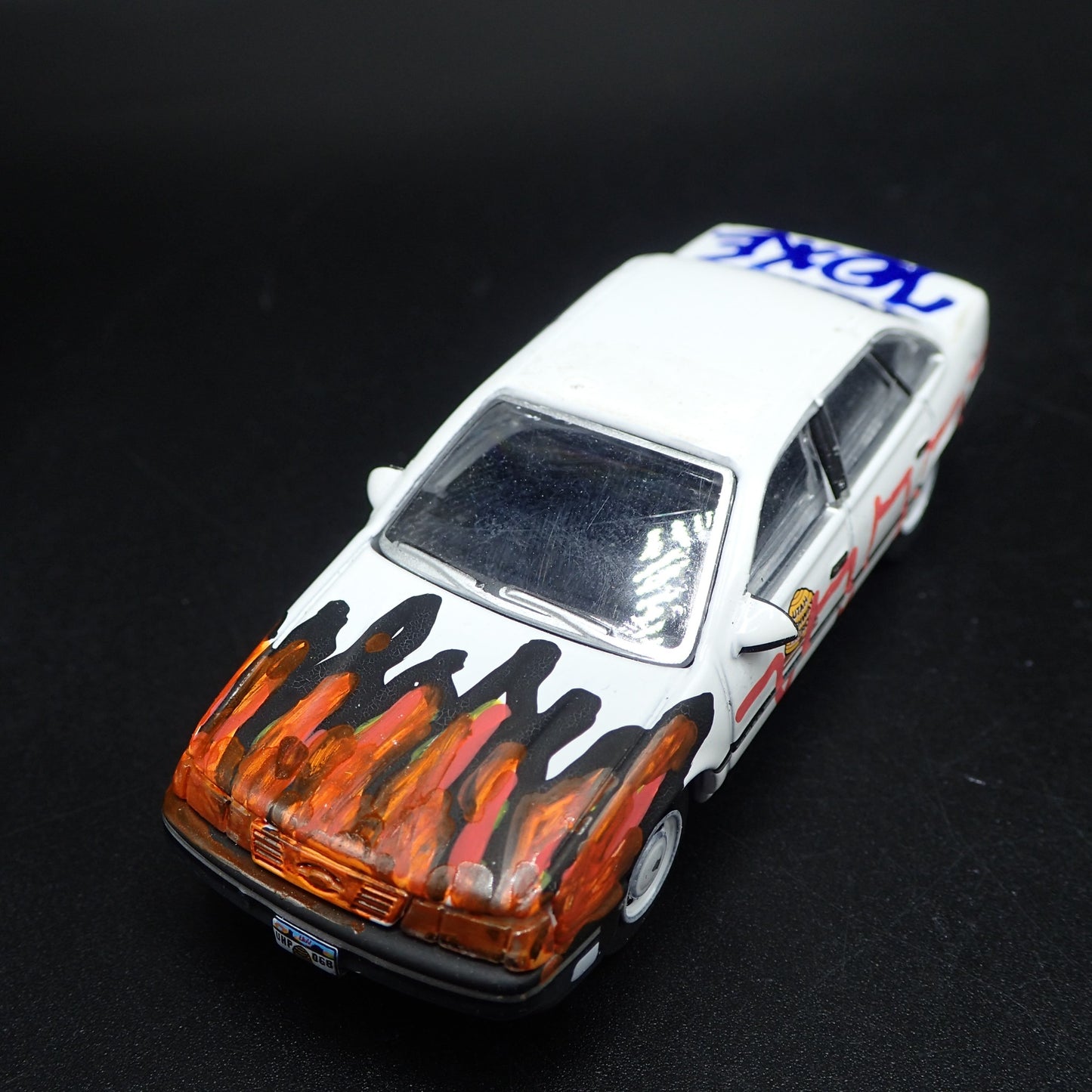 1990 FORD TAURUS UTAH HIGHWAY PATROL GRAFFITI TAG 1:64 SCALE DIECAST MODEL CAR