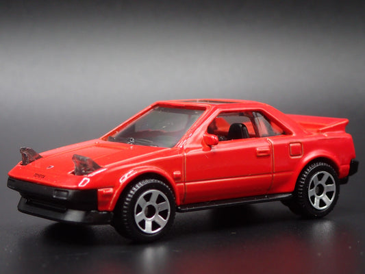 1984-1989 TOYOTA MR2 LIGHTS UP 1/64 SCALE COLLECTIBLE DIORAMA DIECAST MODEL CAR