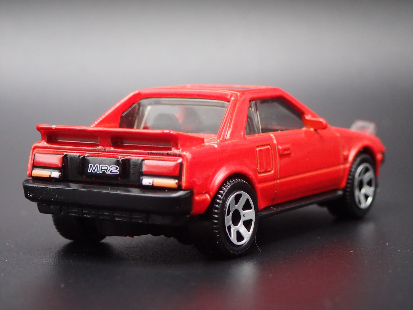 1984-1989 TOYOTA MR2 LIGHTS UP 1/64 SCALE COLLECTIBLE DIORAMA DIECAST MODEL CAR