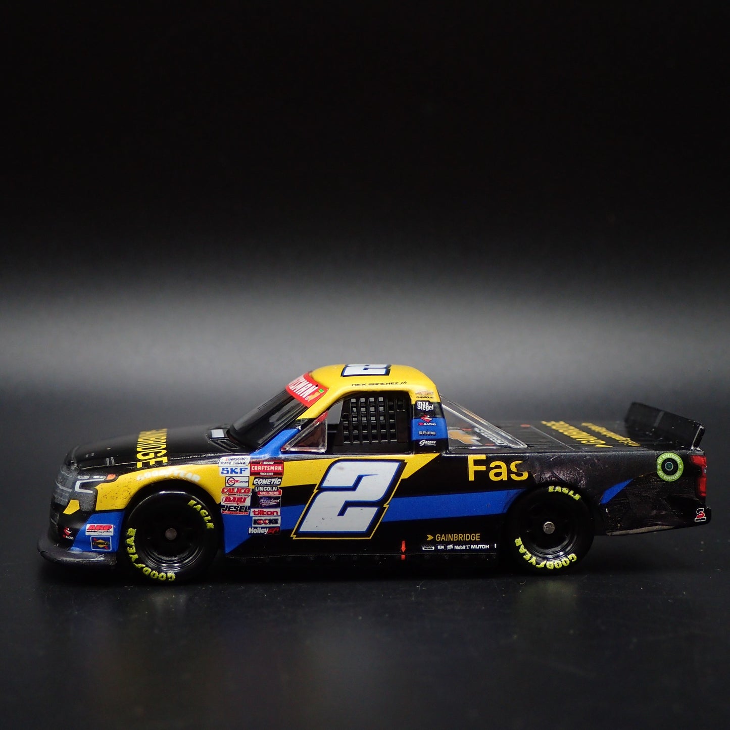 2024 24 CHEVY SILVERADO #2 GAINBRIDGE DAYTONA WIN NASCAR TRUCK 1:64 DIECAST CAR