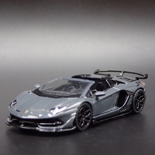2019-2021 LAMBORGHINI AVENTADOR SVJ ROADSTER SUPER 1:64 SCALE DIECAST MODEL CAR