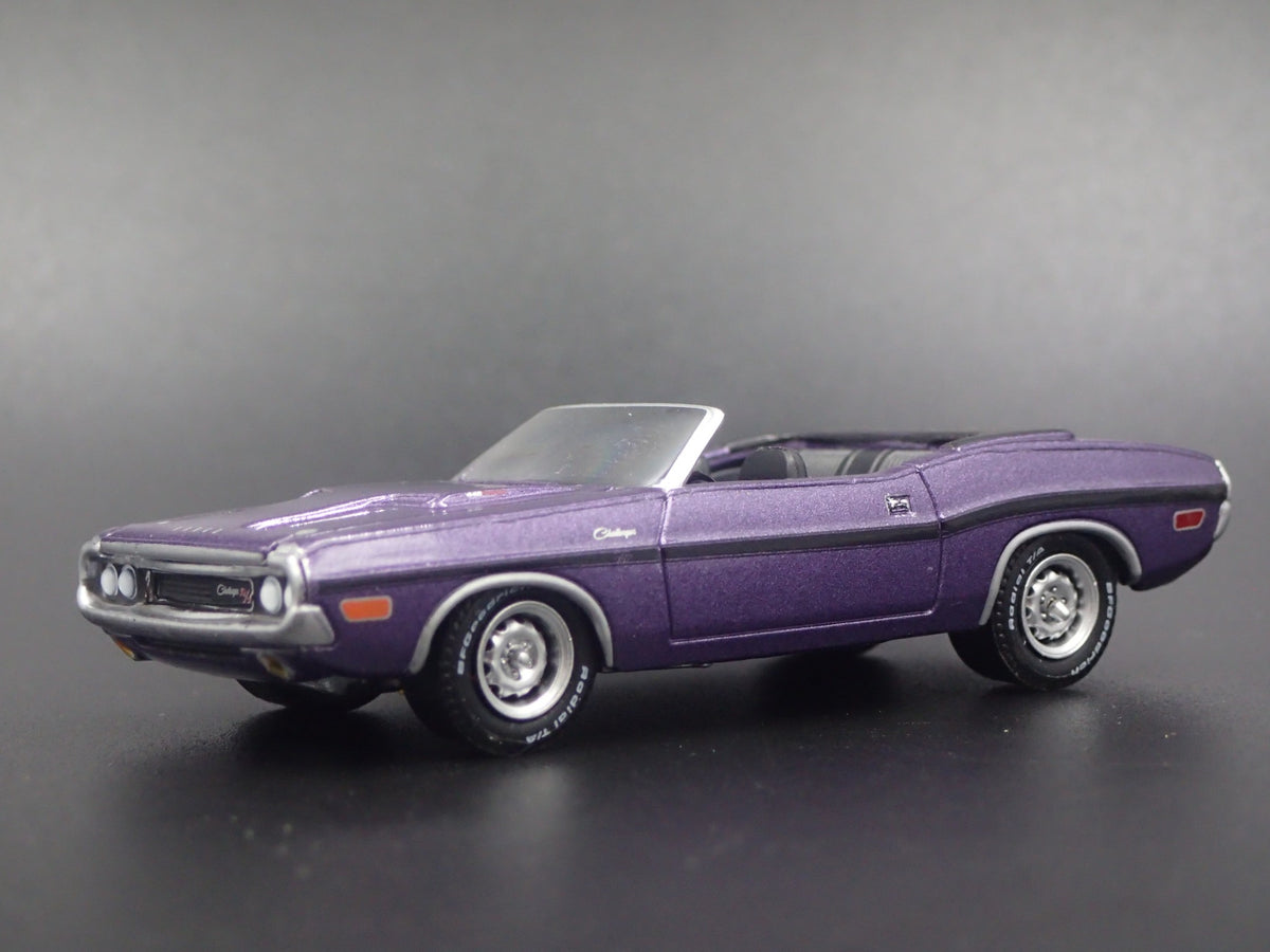 1970 70 DODGE CHALLENGER RT CONVERTIBLE 1:64 SCALE COLLECTIBLE DIECAST MODEL CAR-Burning Rubber Toy Company