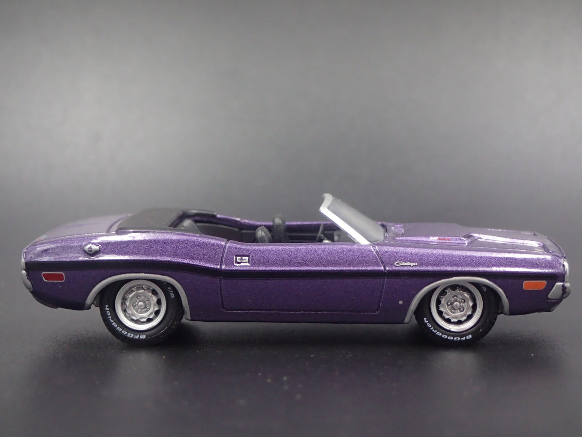 1970 70 DODGE CHALLENGER RT CONVERTIBLE 1:64 SCALE COLLECTIBLE DIECAST MODEL CAR-Burning Rubber Toy Company