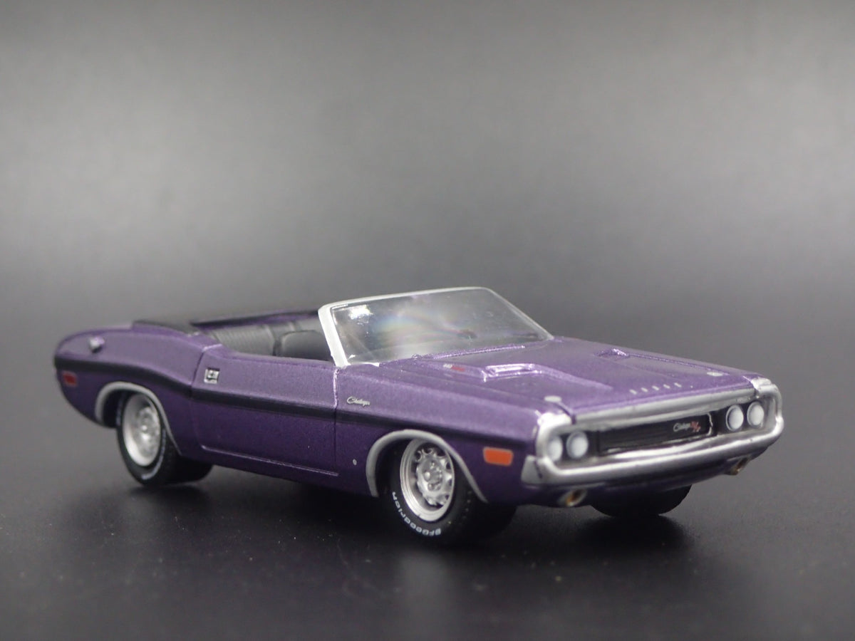 1970 70 DODGE CHALLENGER RT CONVERTIBLE 1:64 SCALE COLLECTIBLE DIECAST MODEL CAR-Burning Rubber Toy Company