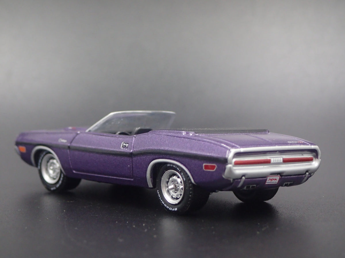 1970 70 DODGE CHALLENGER RT CONVERTIBLE 1:64 SCALE COLLECTIBLE DIECAST MODEL CAR-Burning Rubber Toy Company
