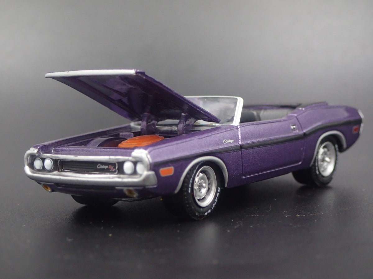 1970 70 DODGE CHALLENGER RT CONVERTIBLE 1:64 SCALE COLLECTIBLE DIECAST MODEL CAR-Burning Rubber Toy Company
