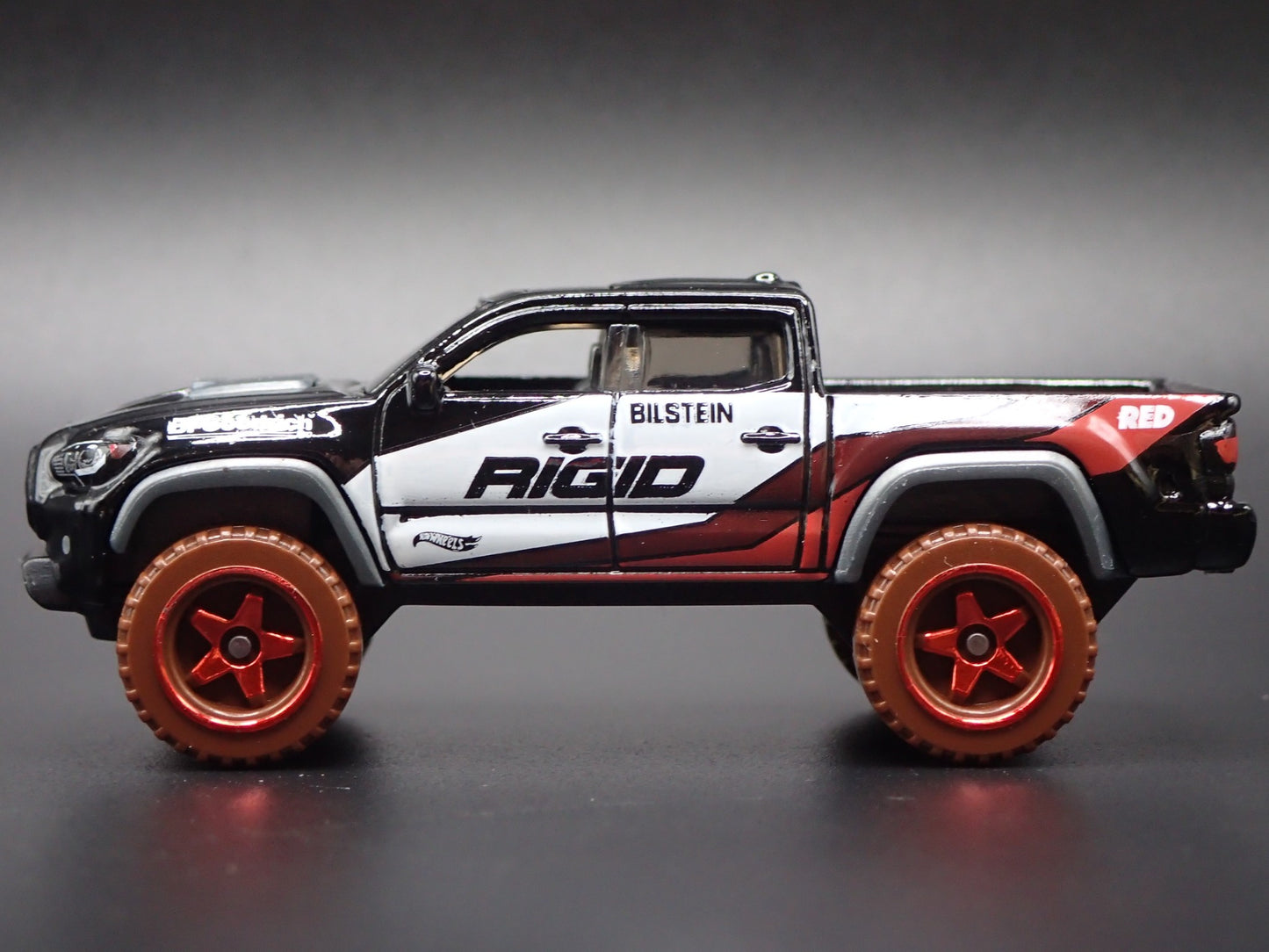 2016-2023 TOYOTA TACOMA PICKUP TRUCK RIGID BLACK 1:64 SCALE DIECAST MODEL CAR