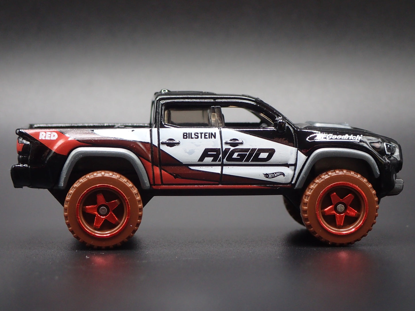 2016-2023 TOYOTA TACOMA PICKUP TRUCK RIGID BLACK 1:64 SCALE DIECAST MODEL CAR