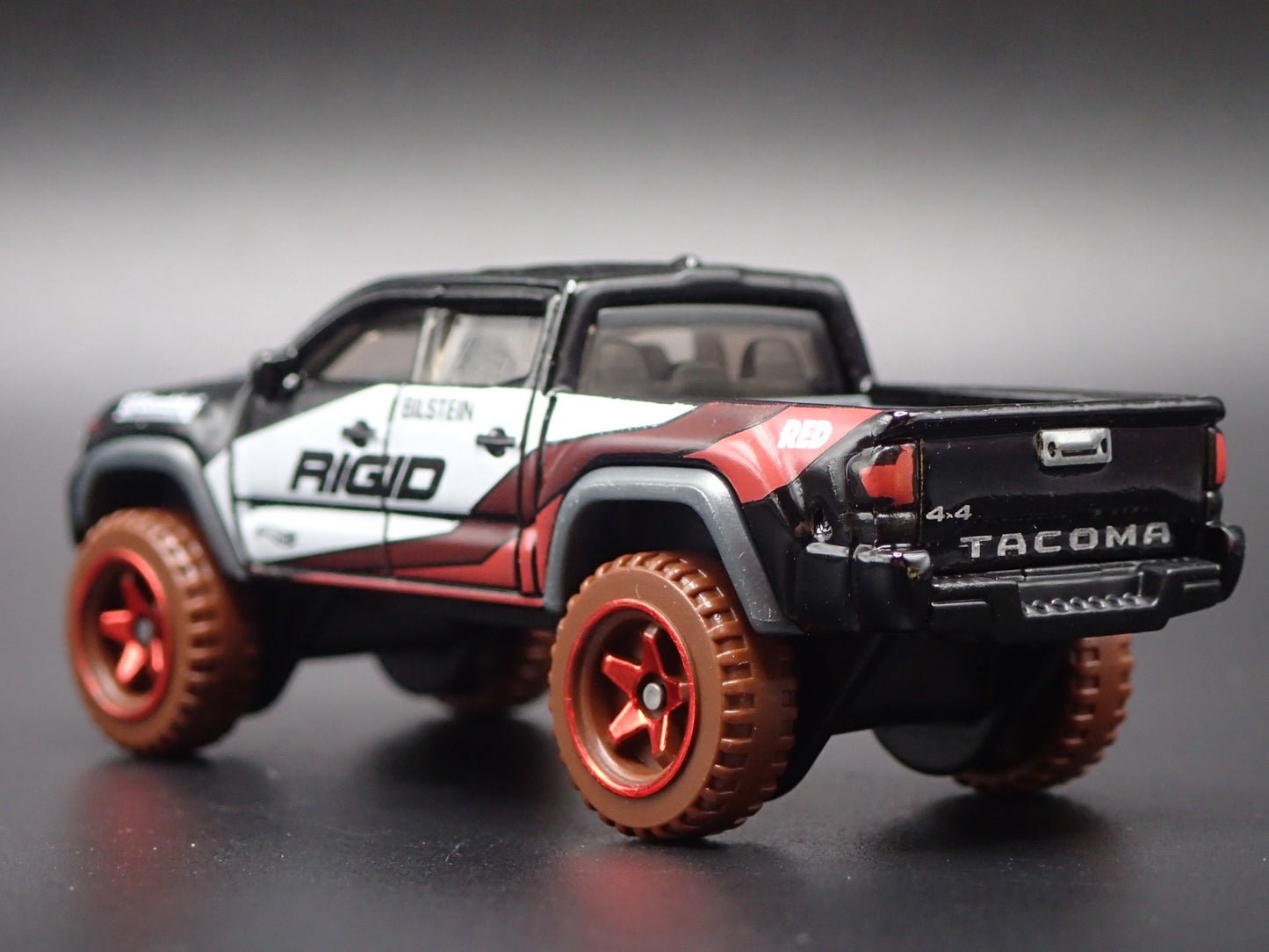 2016-2023 TOYOTA TACOMA PICKUP TRUCK RIGID BLACK 1:64 SCALE DIECAST MODEL CAR