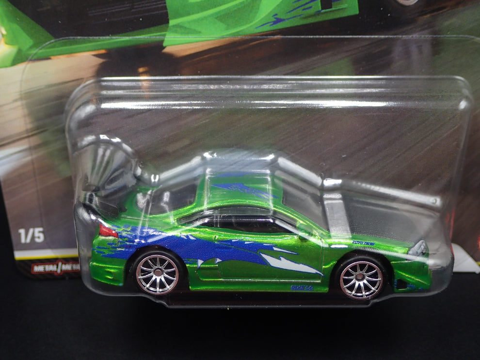 2026 HOT WHEELS PREMIUM FAST & FURIOUS 25YR 1/5 1995 MITSUBISHI ECLIPS ...