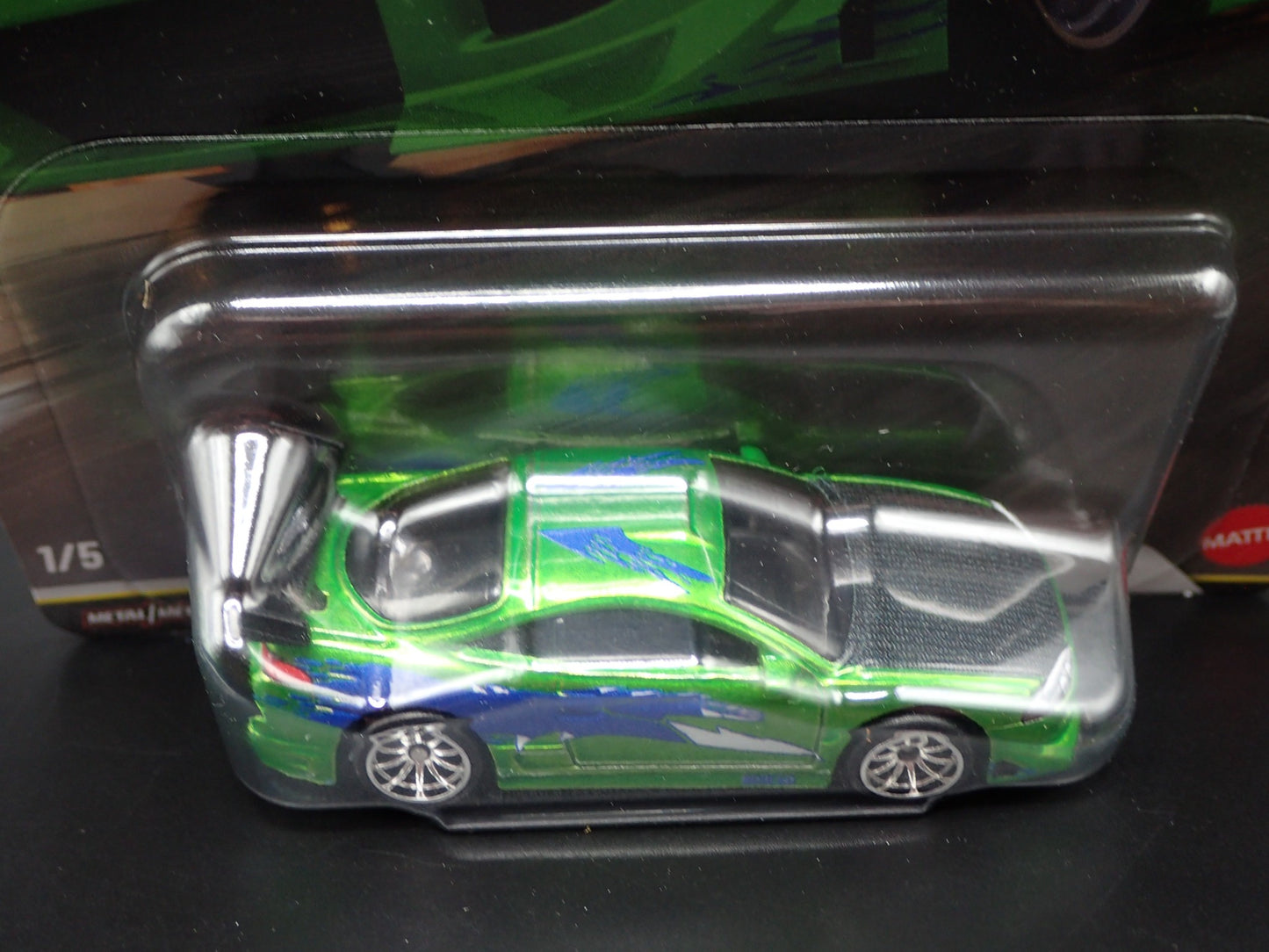 2026 HOT WHEELS PREMIUM FAST & FURIOUS 25YR 1/5 1995 MITSUBISHI ECLIPSE CHASE