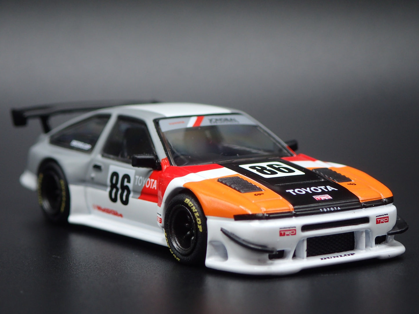 1983-1987 TOYOTA COROLLA AE86 JONSIBAL DESIGNWORKS 1/64 SCALE DIECAST MODEL CAR