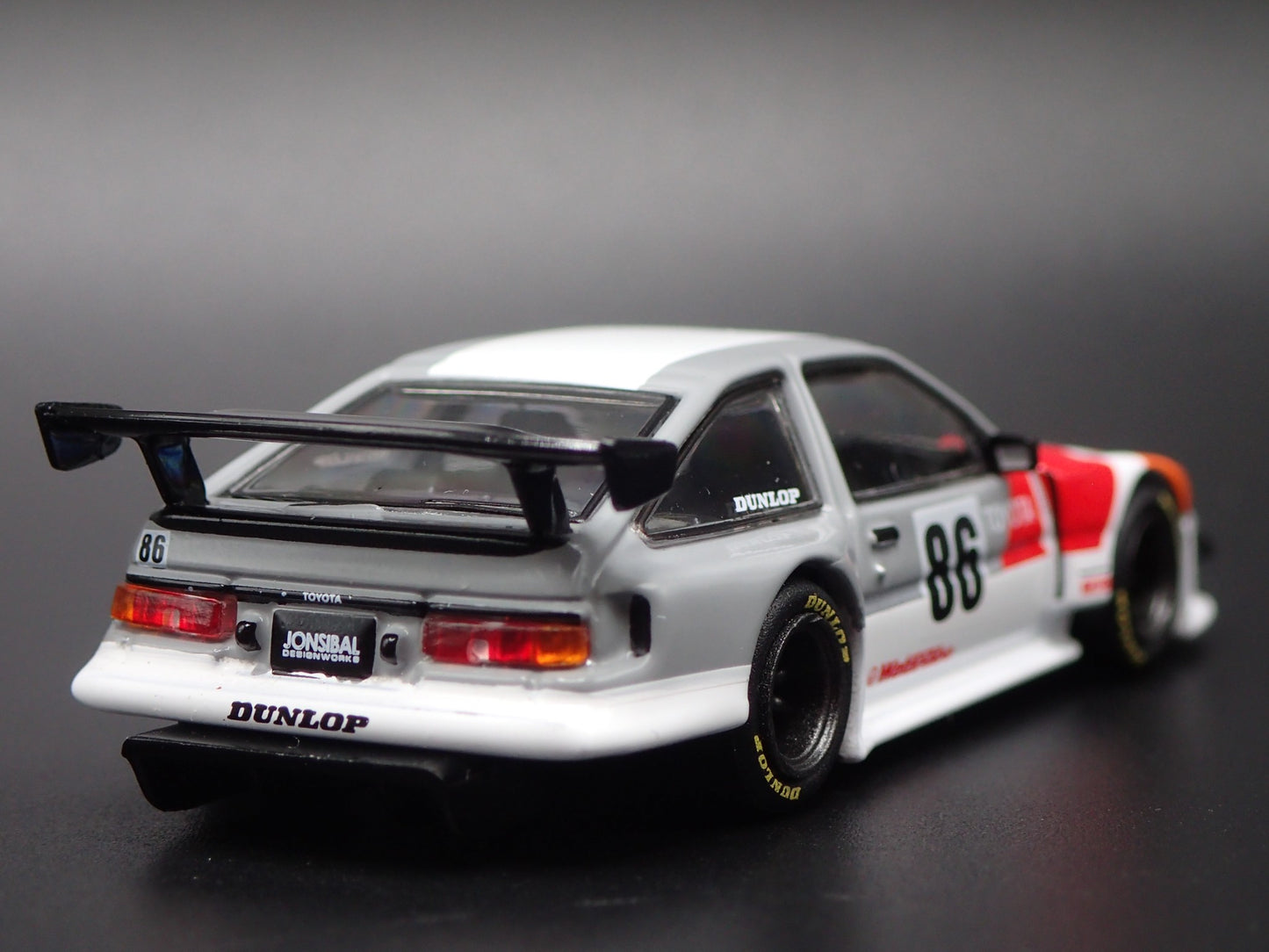 1983-1987 TOYOTA COROLLA AE86 JONSIBAL DESIGNWORKS 1/64 SCALE DIECAST MODEL CAR