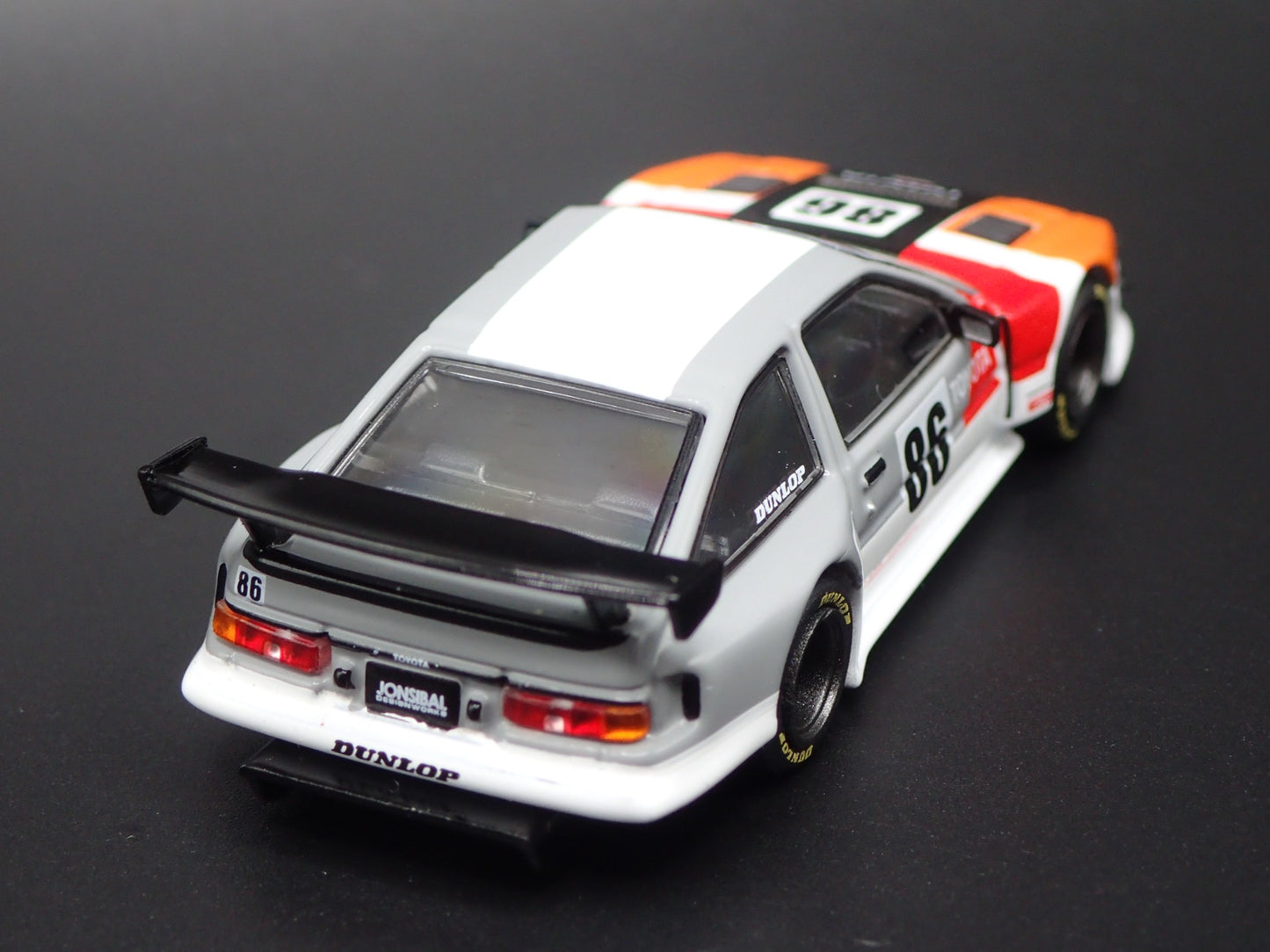 1983-1987 TOYOTA COROLLA AE86 JONSIBAL DESIGNWORKS 1/64 SCALE DIECAST MODEL CAR