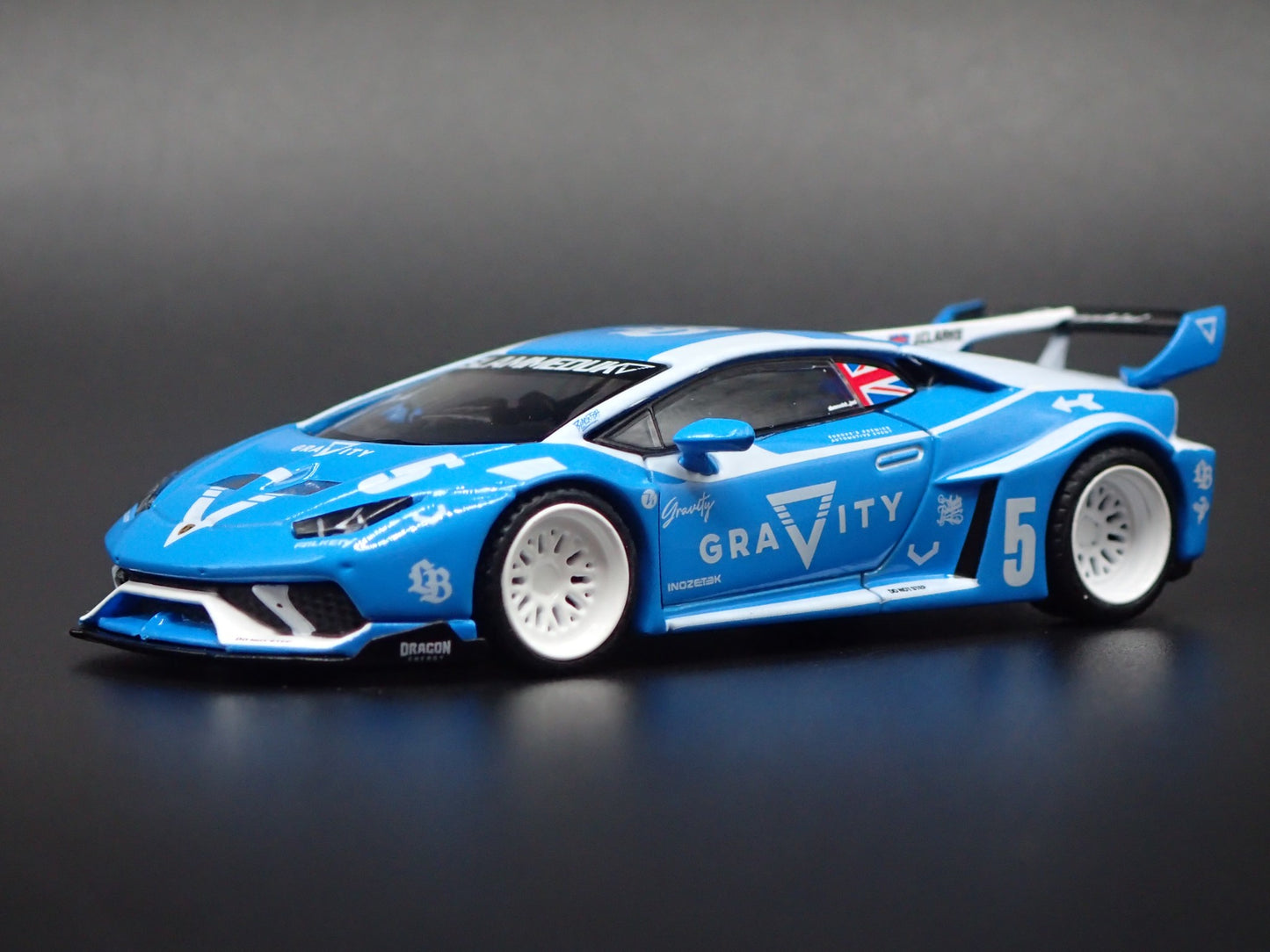 2019-2024 LAMBORGHINI HURACAN GT GRAVITY LB WORKS 1:64 SCALE DIECAST MODEL CAR